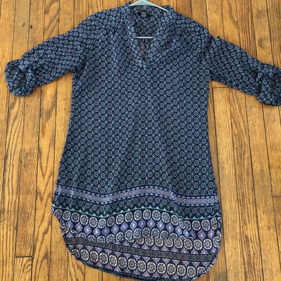 Blue flowy blouse - Picture 1 of 1